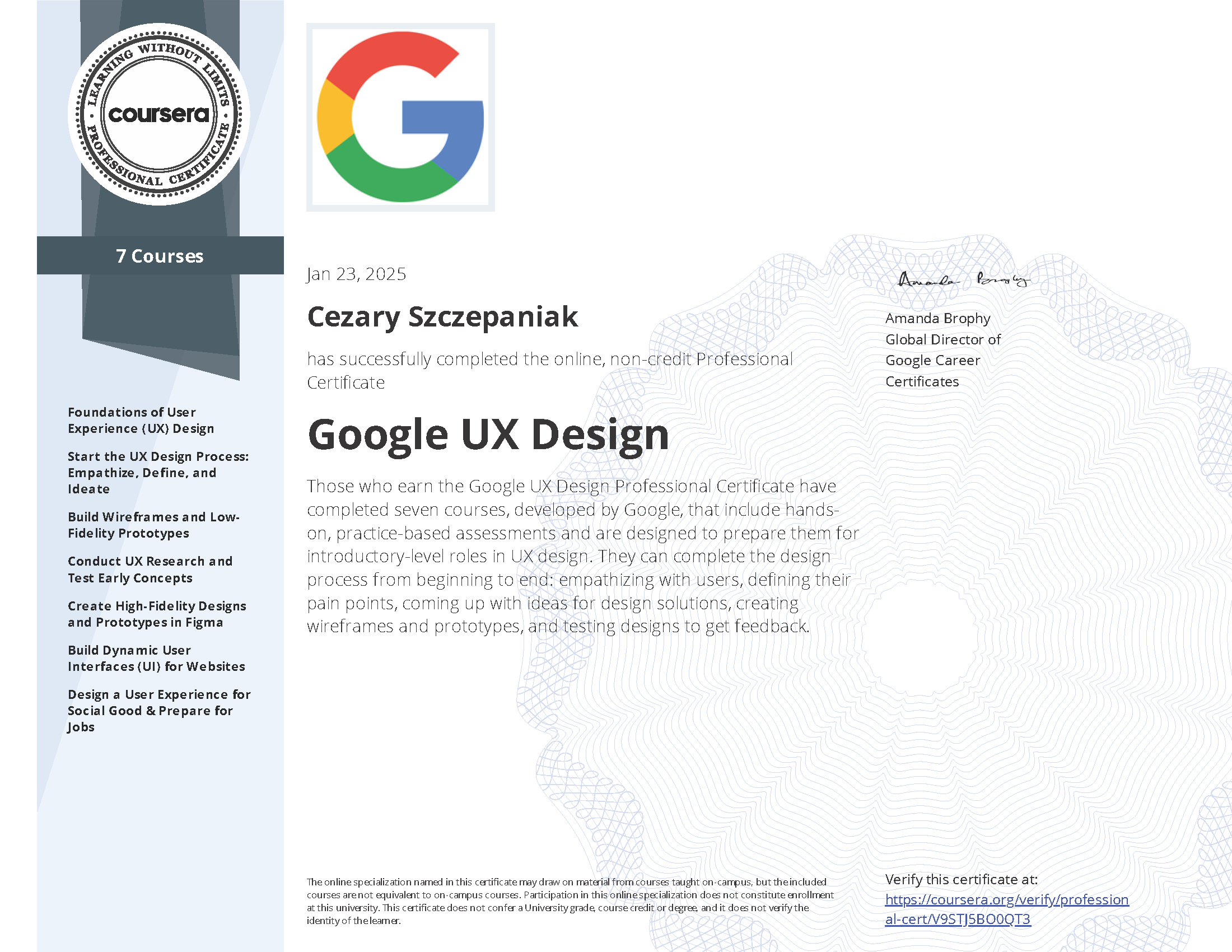 Google UX Course 
